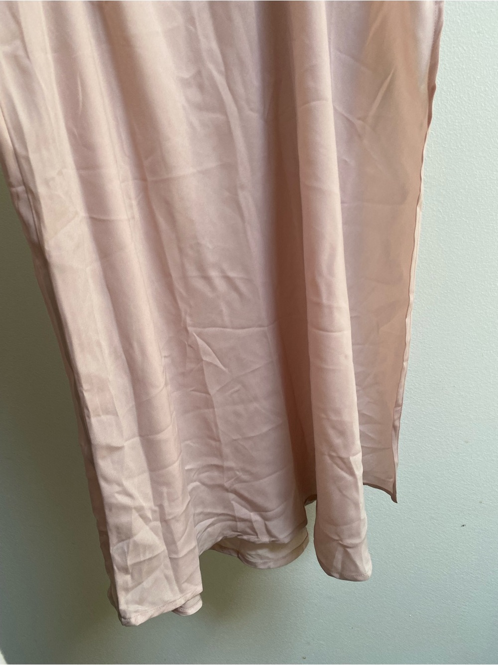 LyreBird Silky Colorblock Maxi Slip Dress M - Picture 9 of 14